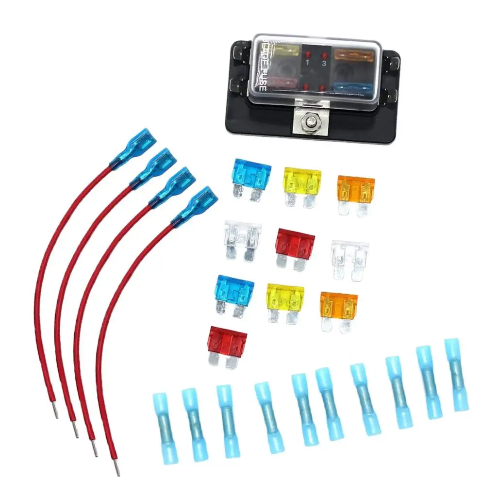 

ATC/Fuse Box Block Holder Circuit Protection for Automotive