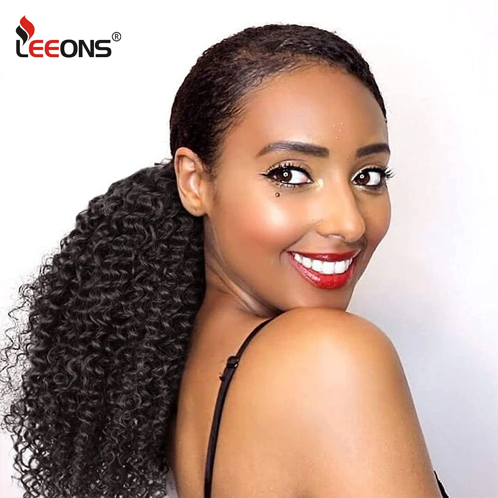 

Kinky Curly Ponytail Hair Drawstring Ponytail For Black Women Afro Kinkys Curly Clip In Ponytail Extension Synthetic Hair Pieces