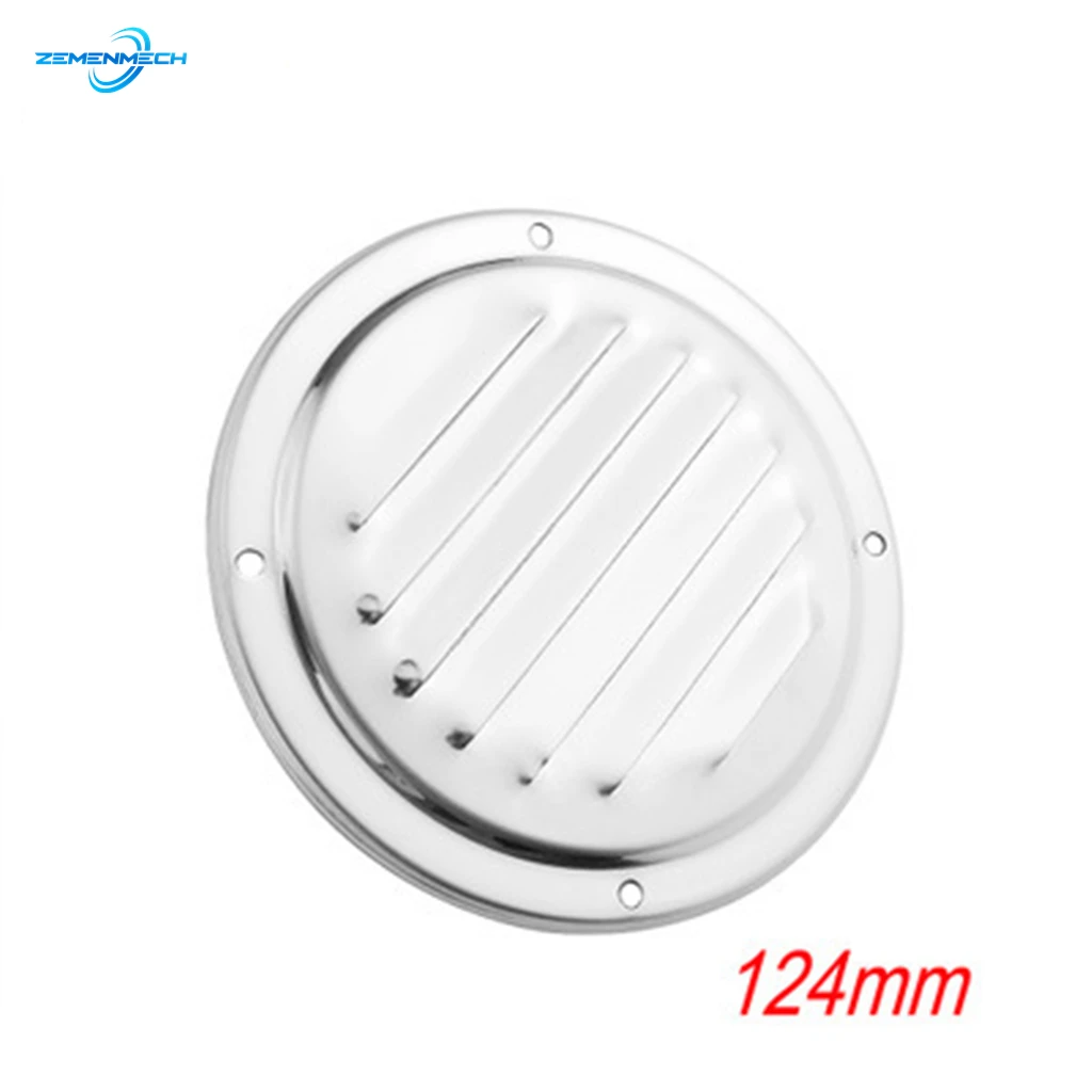 

Marine Hardware 316Stainless Steel Boat Marine Round Air Vent Louver Vent Grille Ventilation Louvered Ventilator Grill Cover