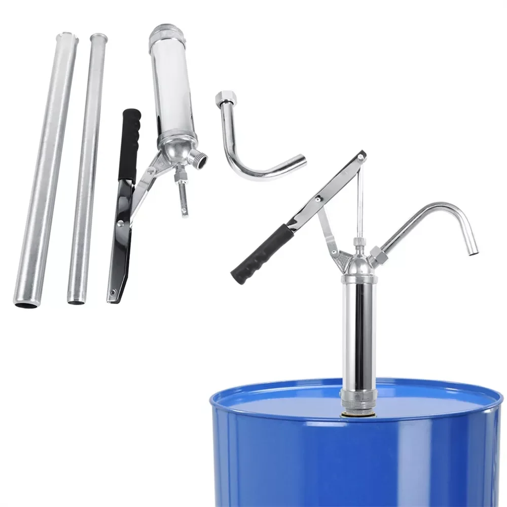 

Oversea Lever Action Barrel Pump Transfer Fuel Diesel Hand Pump Oil 55 Gallon Drum Tank Car Accessories fuel drum pump Cast Iron