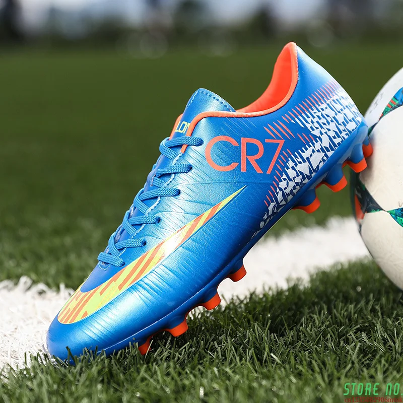 

Ультралегкие мужские футбольные ботинки, Нескользящие, по щиколотку, для спортивных тренировок, унисекс