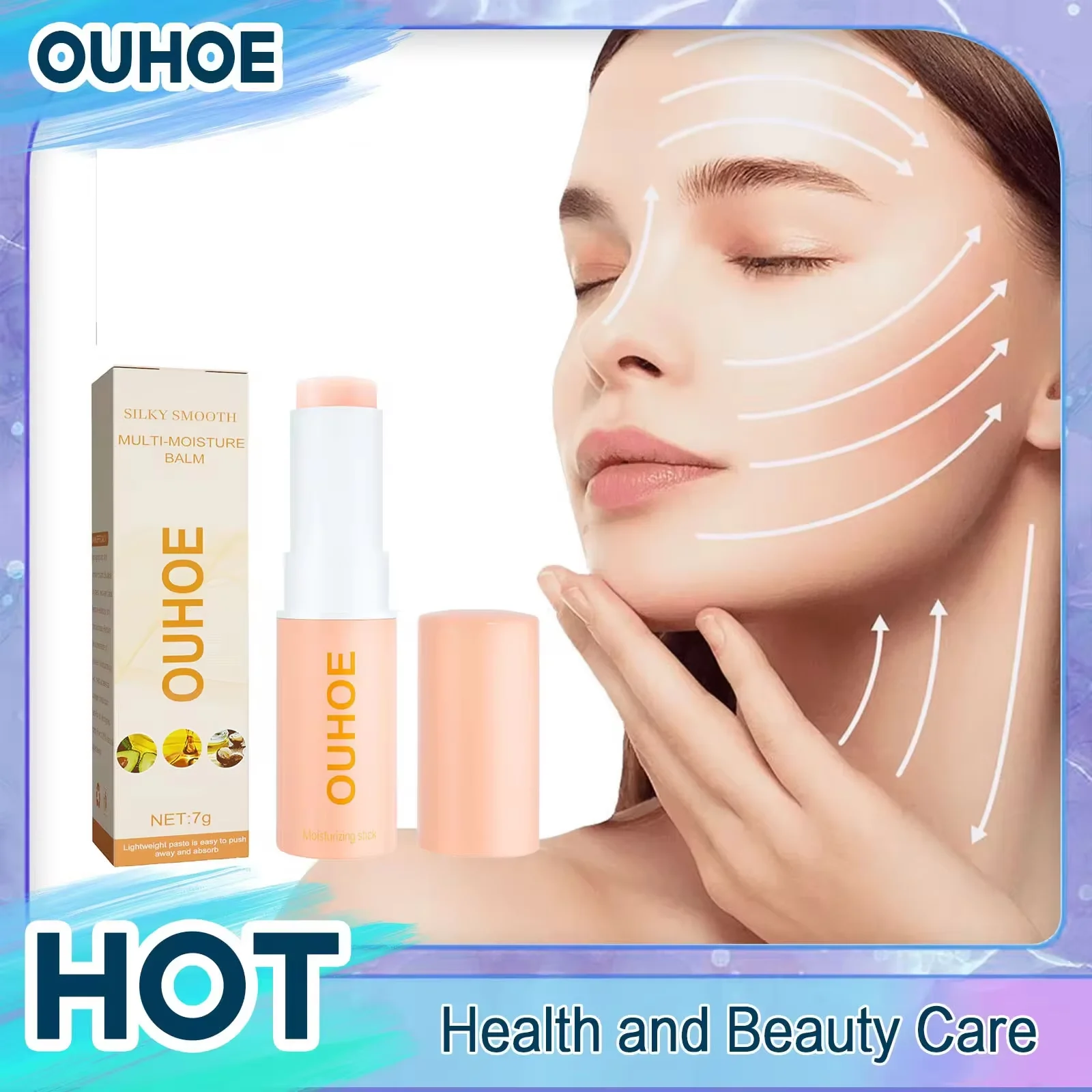 Антивозрастной Увлажняющий Бальзам Крем Для Лица Отбеливания Сухой Кожи