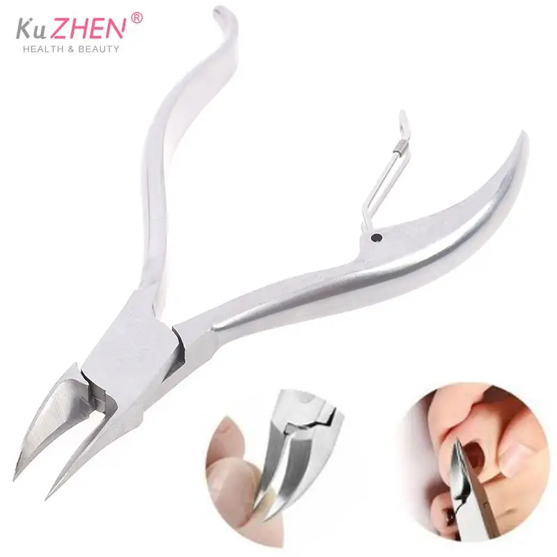 

Pro Stainless Steel Nail Clipper Ingrown Toe Foot Nail Correction Nippers Dead Skin Remover Nail Tools Toenail Cuticle Scissor