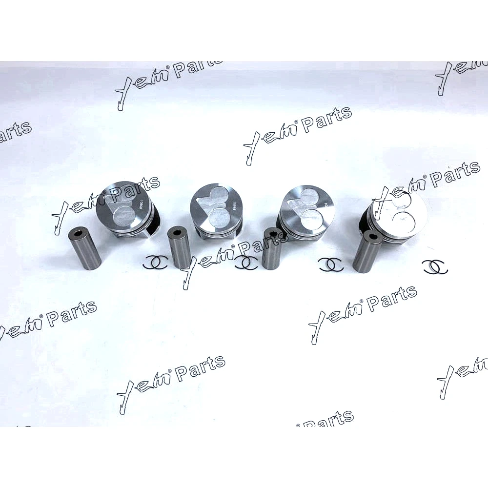 Горячая Распродажа набор поршней STD 87 мм для Kubota V2203-DI x4 шт детали двигателя