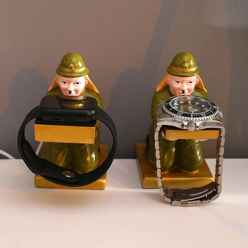 

soldier is suitable for watch charger bracket storage rack mobile phone bracket Japanese soldier mobile phone bracket