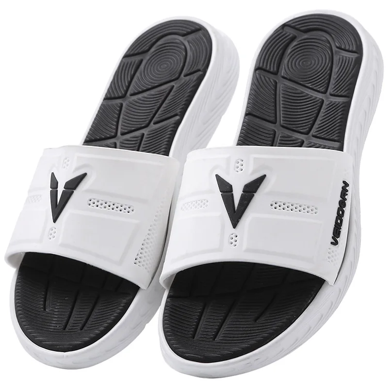 

Мужские массажные тапочки на липучке, эргономичные дышащие шлепанцы