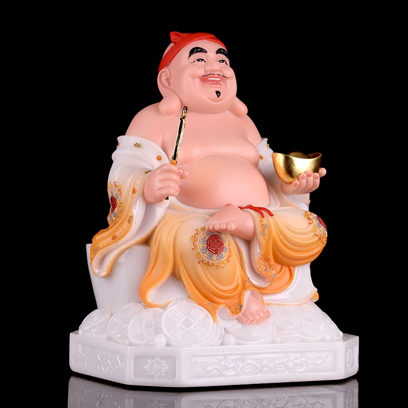 ПАРА Азии Высококачественная статуя БЮДХА ДОМАШНИЙ Храм Святой Покровитель