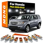 MDNG 19X Canbus Светодиодная лампа для освещения салона автомобиля Kit для Honda Pilot 2009 2010 2011 2012 2013 2014 2015 купольная карта багажника номерной знак лампа