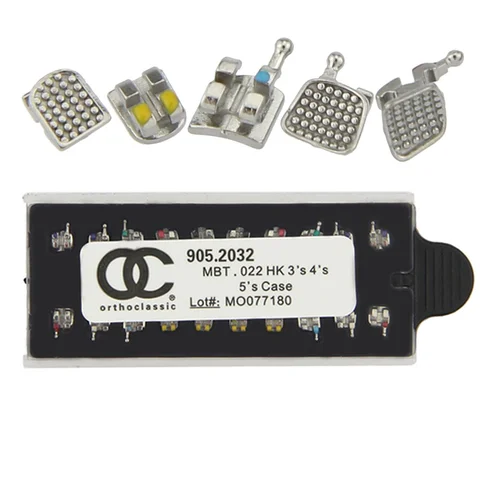 Металлические ортодонтические брекеты DCLOUD Mini Roth/MBT 0,022 345