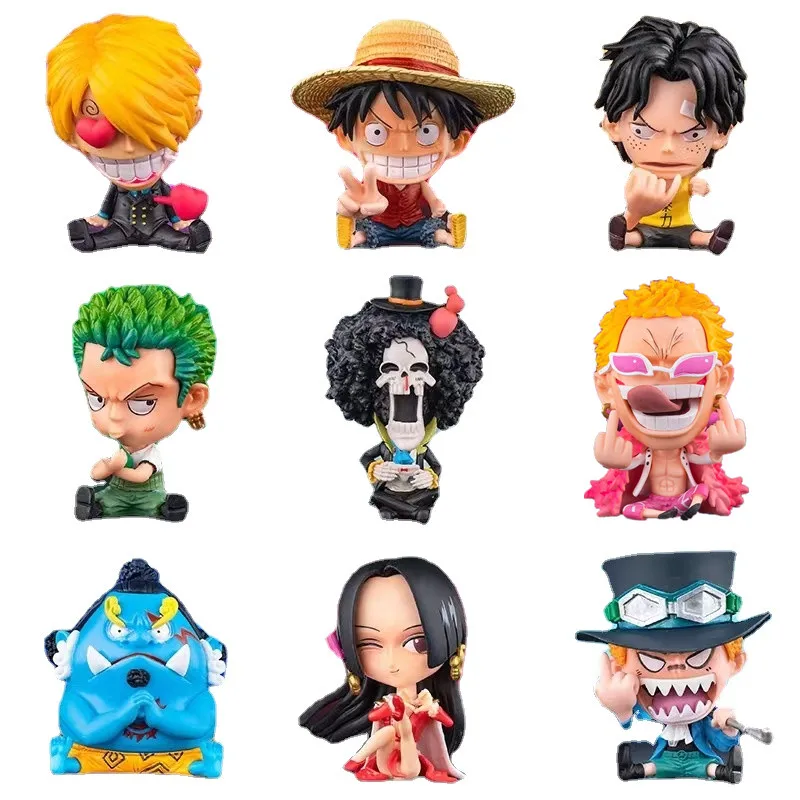

13cm Anime Figure One Piece Monkey D. Luffy Boa Hancock Roronoa Zoro Vinsmoke Sanji Shanks Nami Usopp PVC Action Figure Ornament