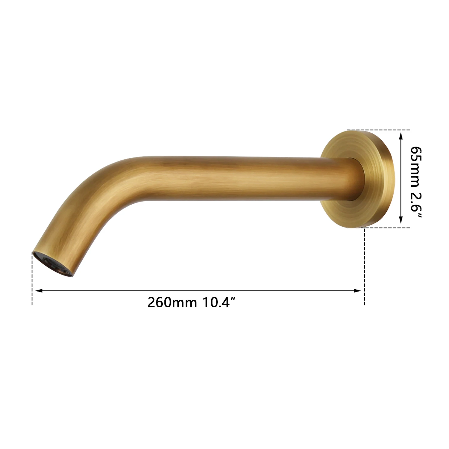 Античный латунный смеситель SINLAKU с бесплатным сенсорным датчиком кран для ванной