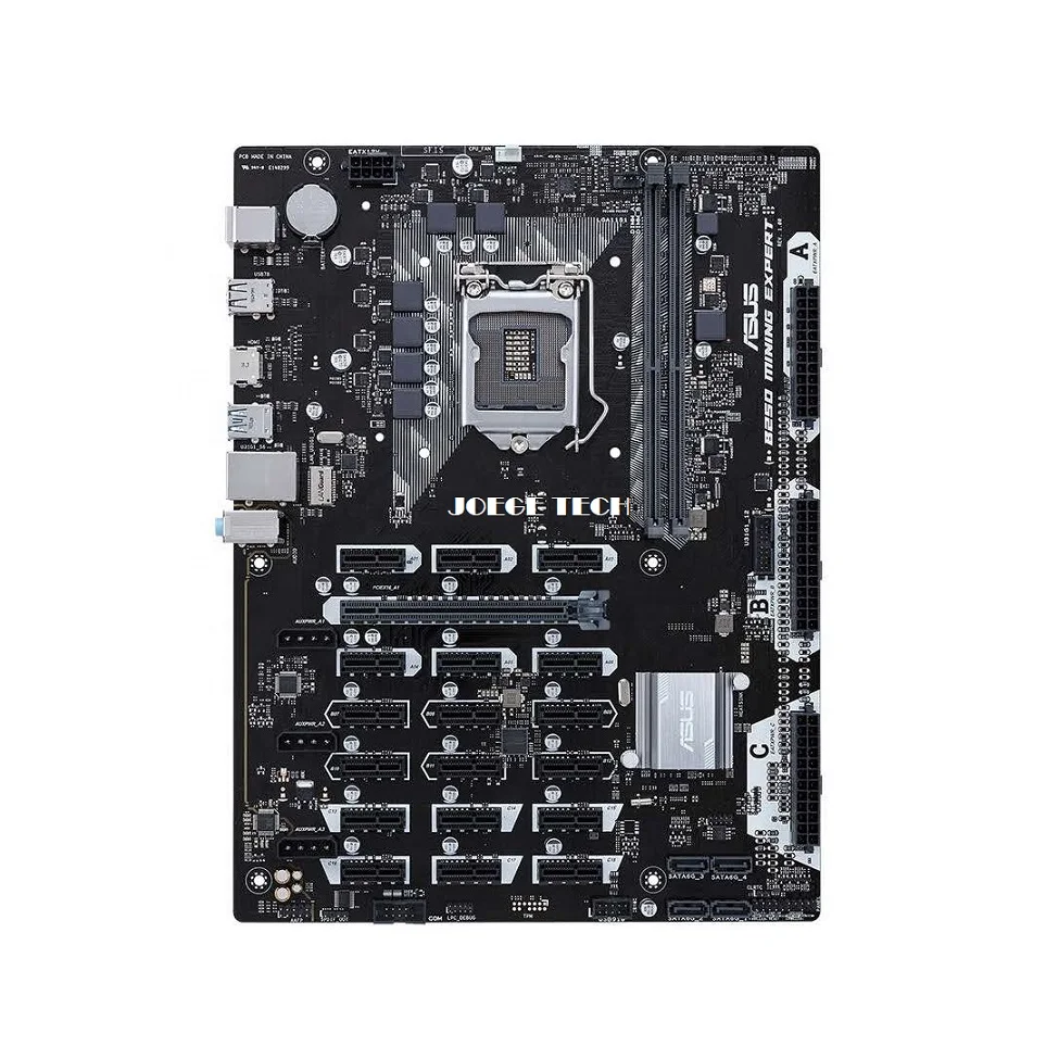 

19GPU For asus b250 min--ing expert motherboard 19 gpu min ing motherboard for min/ing 18 slots for B250ASUS motherboard 19 card