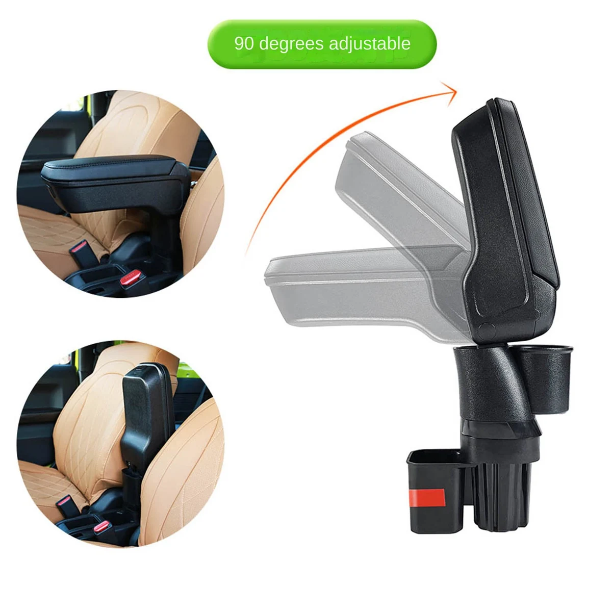 Новый центральный подлокотник для Suzuki Jimny 2018-2022 JB64W JB74W автомобильный ящик