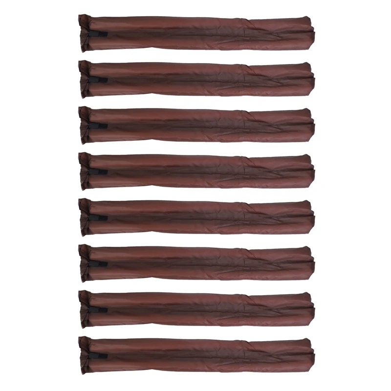 

8X Twin Door Draft Dodger Guard Stopper Energy Saving Protector Doorstop Home Decor