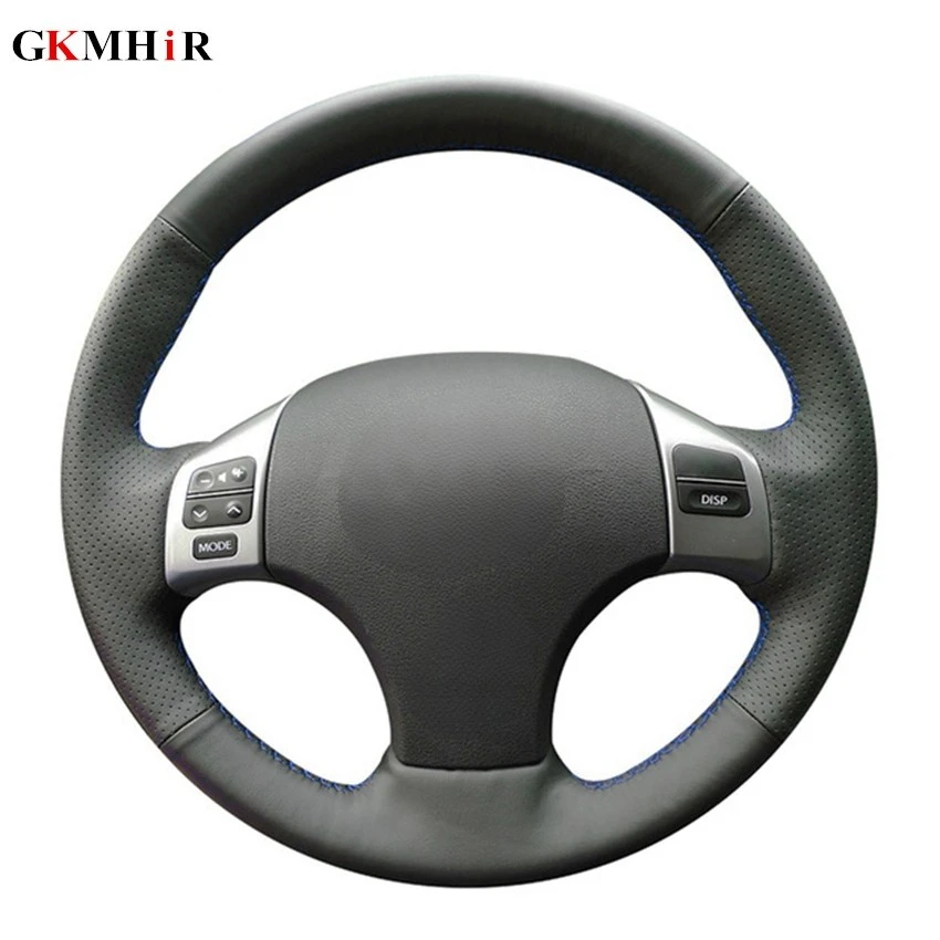 

Hand-stitched DIY Black Genuine Leather Car Steering Wheel Cover for Lexus IS IS250 IS250C IS300 IS300C IS350 IS350C F SPORT