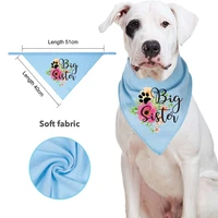 large dog scarf collar neckerchief puppy dog pet bow ties slobber towel clothes pet triangle bandanas