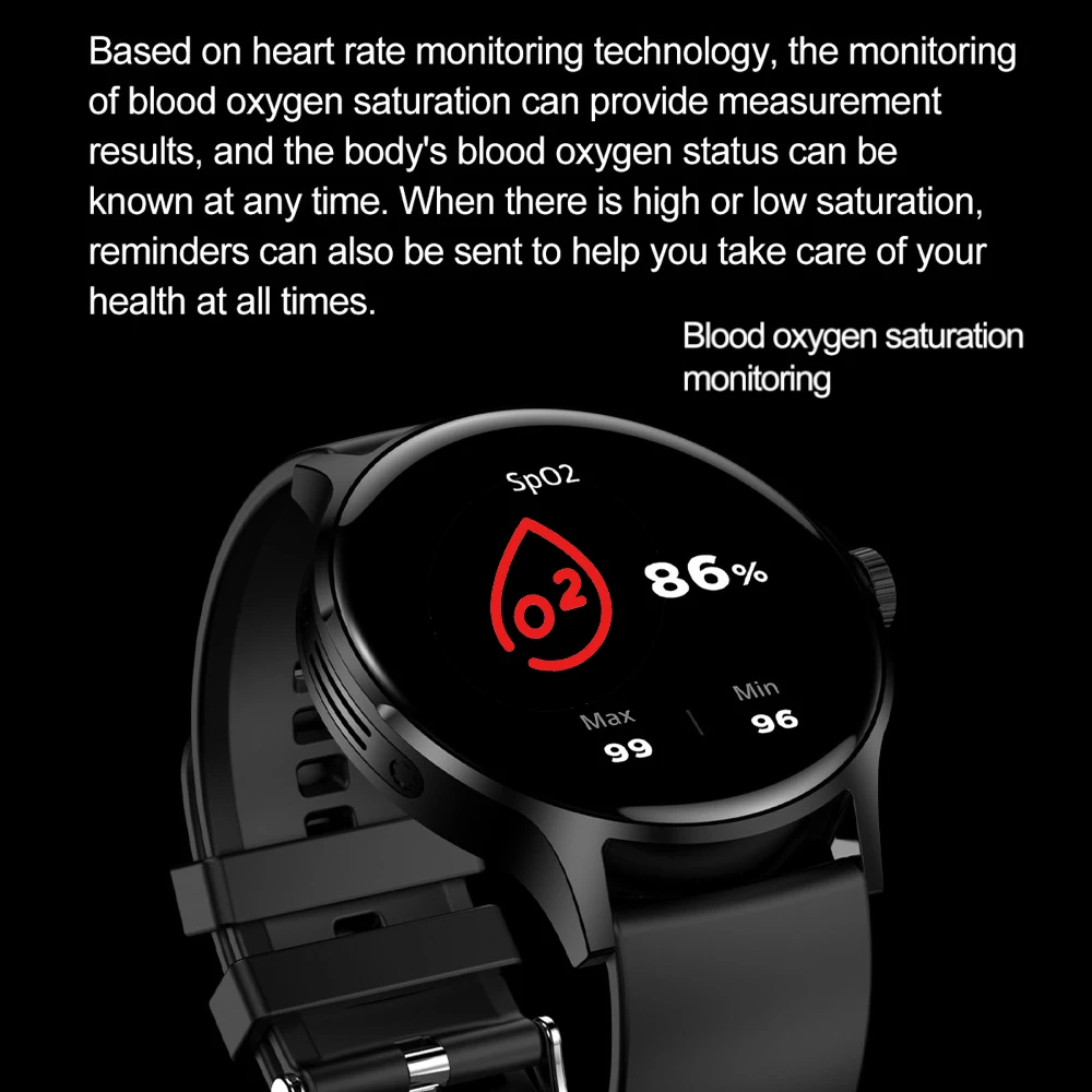 1 43-дюймовый AMOLED-экран для мужчин и женщин спорт фитнес Bluetooth-вызов умные часы
