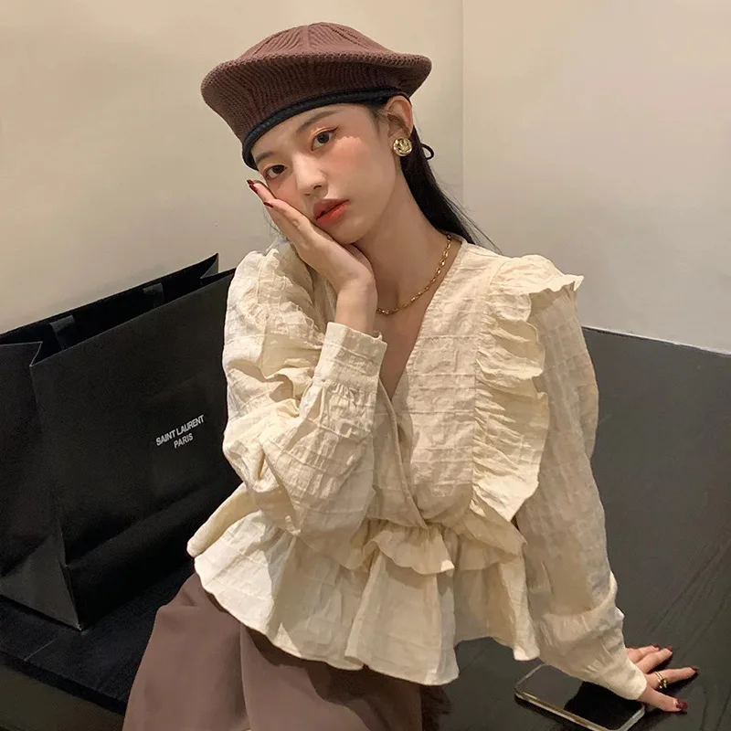 

Long Sleeve Top Tee Shirt Femme Blusas Mujer De Moda 2022 Poleras Mujer Camisetas De Mujer Tshirt Kawaii Korean Fashion