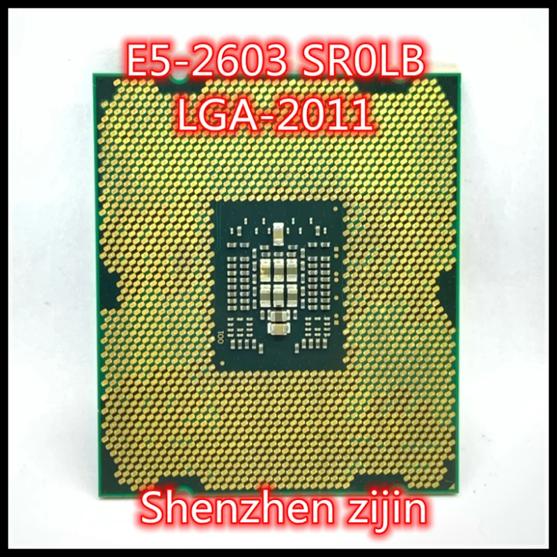 

E5-2603 E5 2603 SR0LB CPU processor 1.80GHZ FCLGA2011 80W 10MB Quad-Core