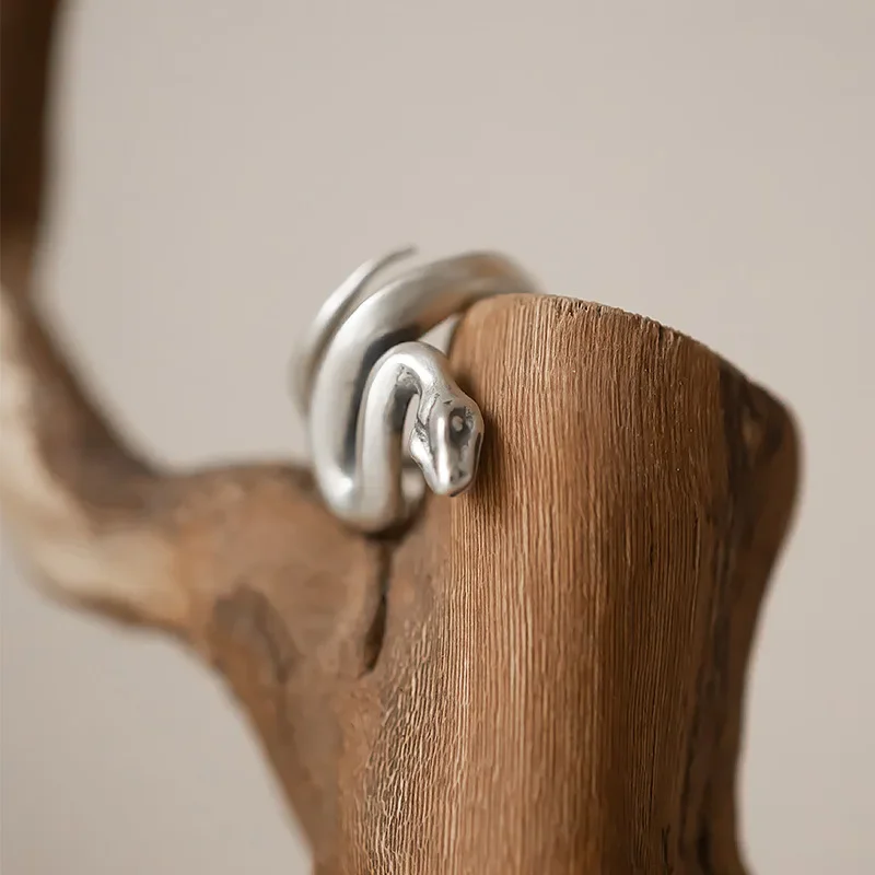 NY Ретро нишевое крутое стильное винтажное мужское модное Открытое кольцо в виде