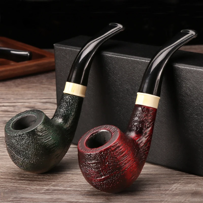 

Wooden Tobacco Pipe Retro Tobacco Filter Pipe Wood Bent Smoking Tobacco Pipe Filter Tobacco Smoking Pipe Wood Pipe Smoking Gift