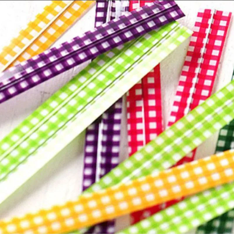 

500pcs 12cm colorful chequer Metallic Twist Ties Gift Wrap Sealing Binding Wire For Candy Cookie Cake Bag Gifts Lollipop packing