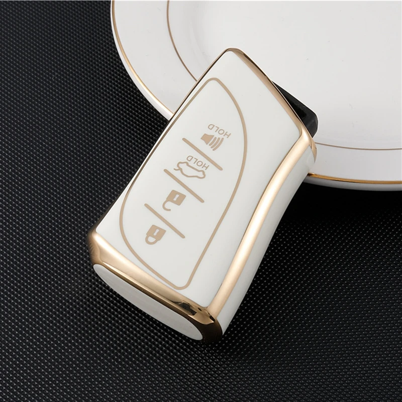 

Fashion TPU Car Remote Key Case Cover Shell Fob For Lexus ES UX200 UX250H ES300H ES350 US200 US260H LX570 Protector Accessories