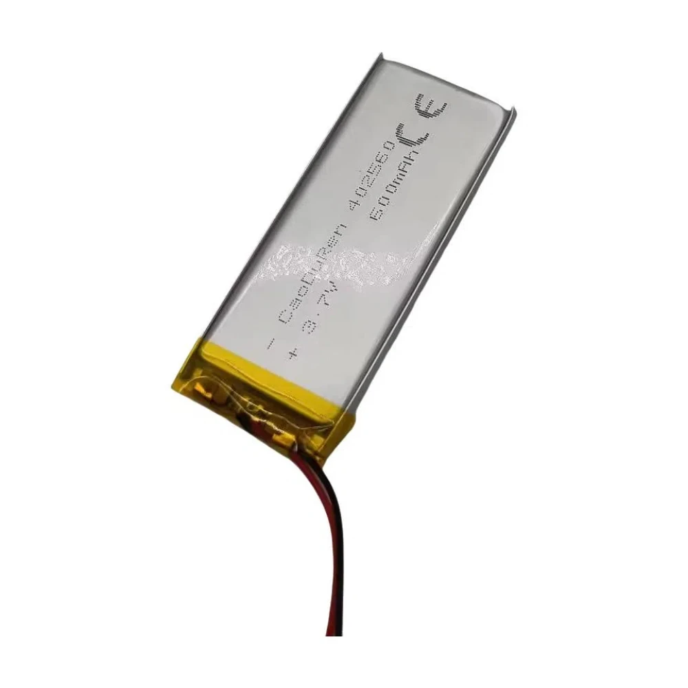Rechargeable 3.7V 600Mah 402560 Lithium Polymer Ion Battery For MOBILE POWER GPS ELECTRIC TOYS MP3 MP479 CHARGING TREASURE