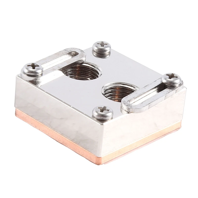 Металлический блок охлаждения центрального процессора с передним отверстием