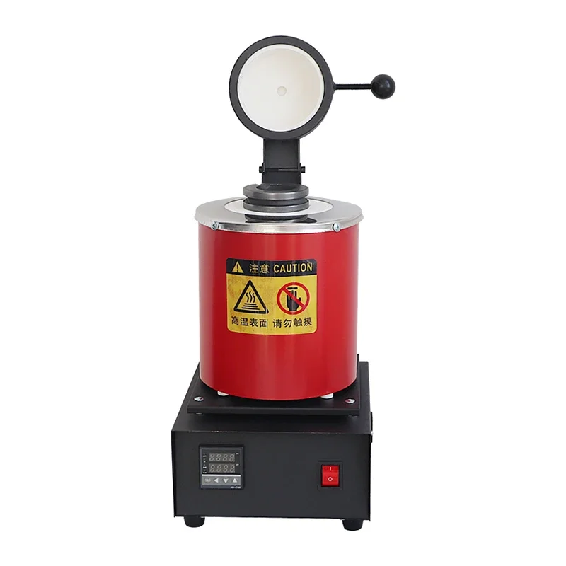 

3KG Melting Furnace with Graphite Crucible Gold Silver Copper Aluminum Melting Furnace for Casting Jewelry Making Equipment