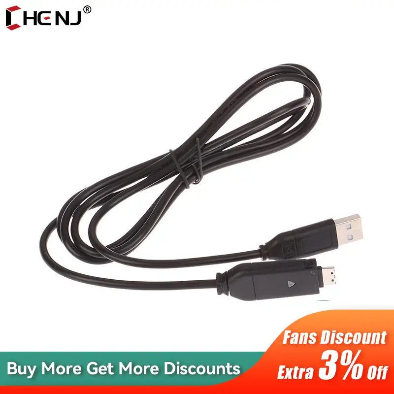 USB-кабель для передачи данных, 1,5 м, кабель для зарядки, шнур для Samsung Camera ES63, ES65, ES70, PL100, PL150