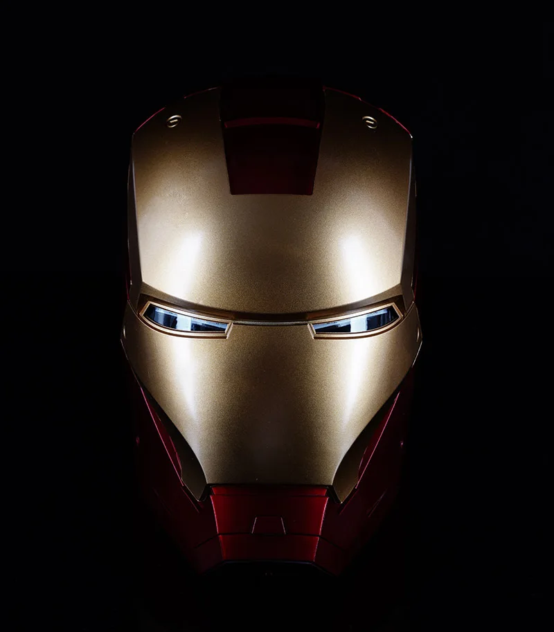 

Новинка MK7 1:1 Мстители Косплей Железный человек Маска Тони Старка полная голова искусственная кожа маски для мальчика Хэллоуин