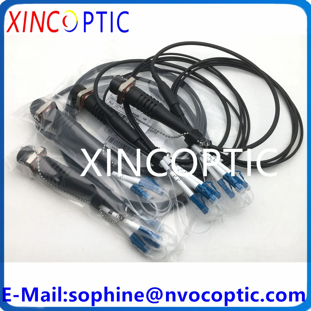 4C одномодовый ODC штекерный круглый штекер 5 0 мм ТПУ 200 м оптоволоконный кабель и 2