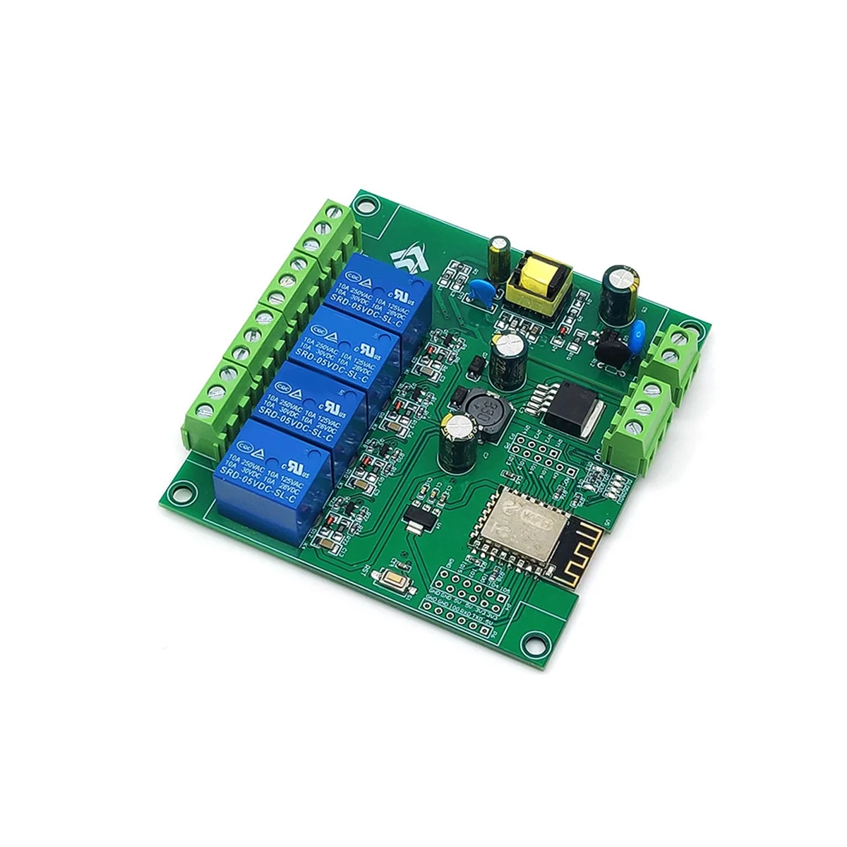 4-канальный беспроводной Wi-Fi релейный модуль ESP8266 Женская плата разработки ESP-12F/AC90-250V/5V E-WeLink APP Remote