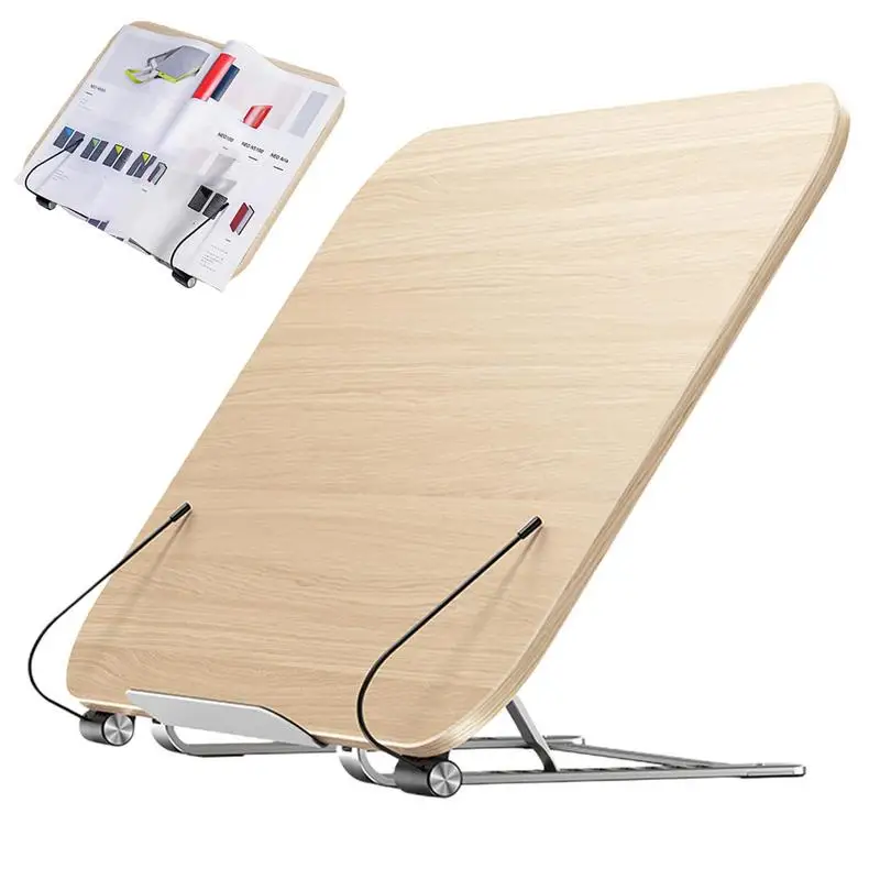 Book Stand For Reading Comfortable Reading Desk Book Holder Hands Free Portable Book Reading Rack With Strong Bearing Capacity