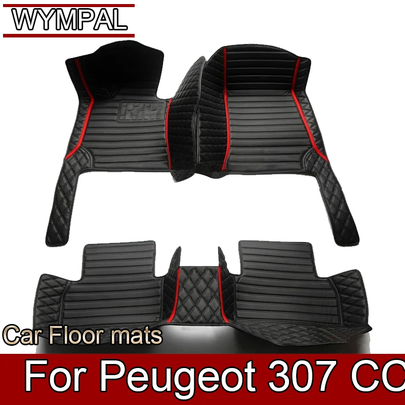 Автомобильные коврики для Peugeot 307 CC 2003-2010 аксессуары прямых поставок интерьерные