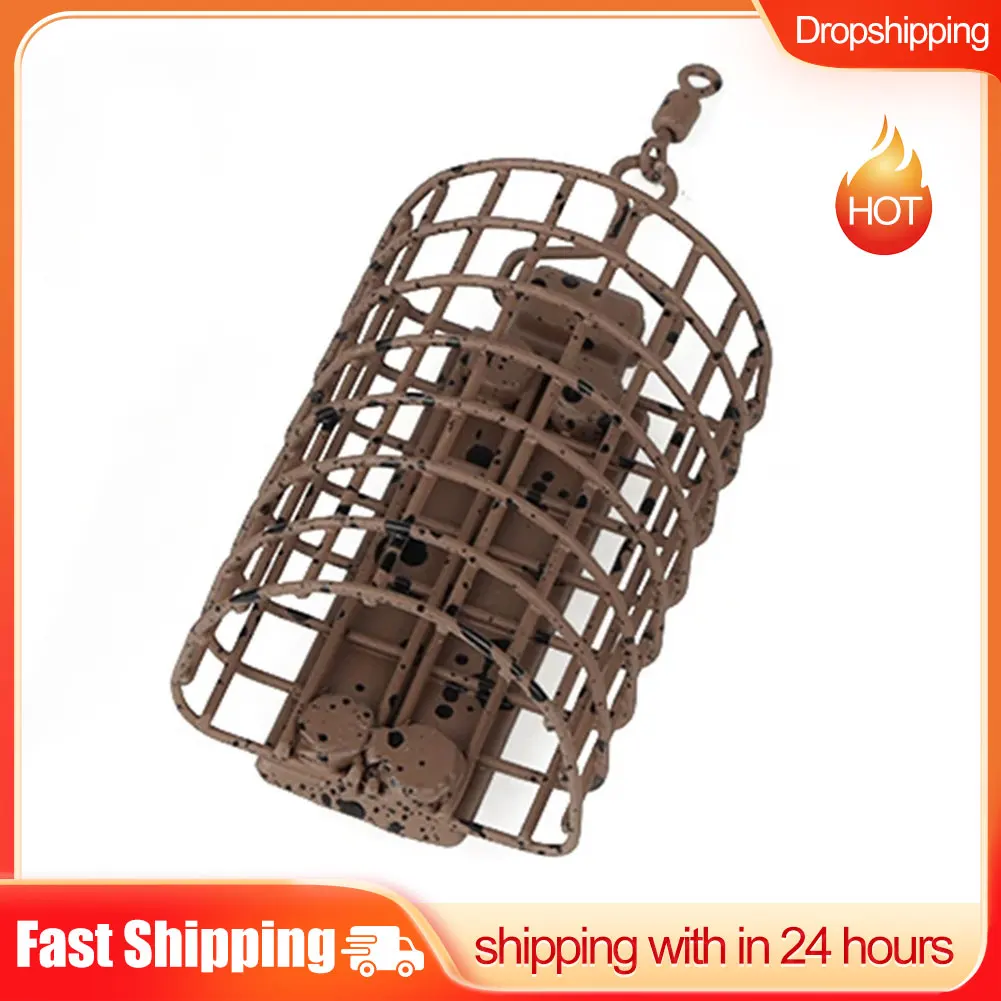 

Coarse / Carp Fishing Metal Cage Swim Feeders 20/30/40/50/60g Metal Fishing Cage Feeders 45x28cm Fish Accessories Pesca Tackle