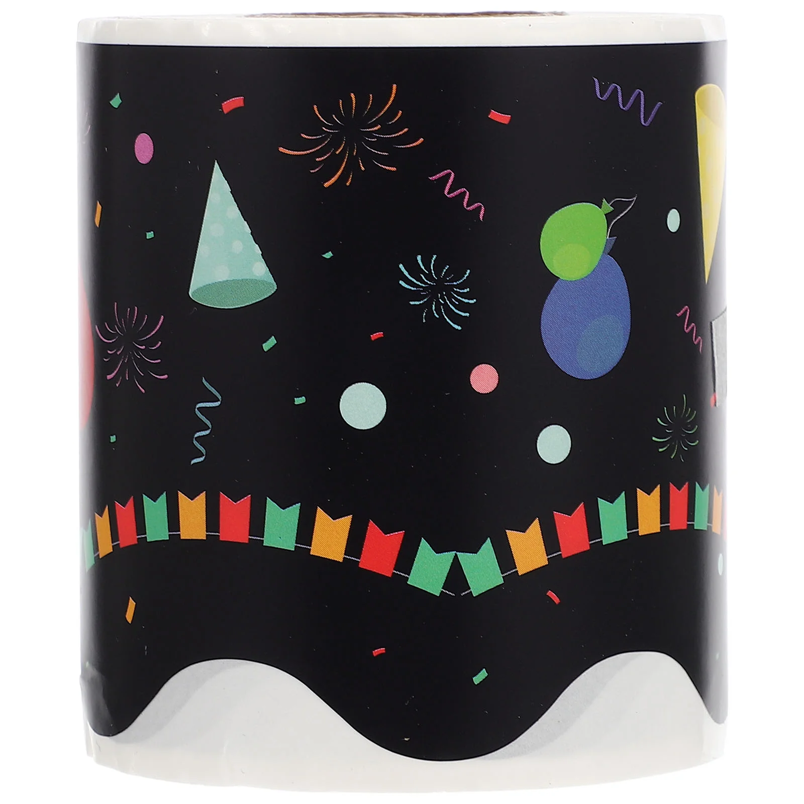 

Board Bulletin Border Sticker Trim Blackboard Borders Party Camping Decorations Decorative Chalkboard Classroom Rainbow Black