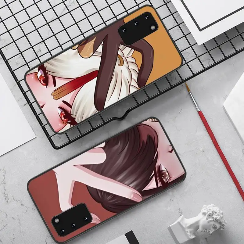 

HuTao Xiao Phone Case for Samsung S20 lite S21 S10 S9 plus for Redmi Note8 9pro for Huawei Y6 cover