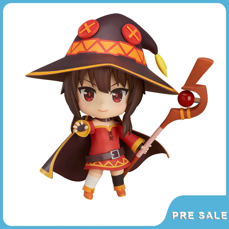 

Pre Sale Anime Megumin Action Figure Konosuba Q Version Figur Original Hand Made Toy Peripherals Collection Gifts for Kids 10Cm