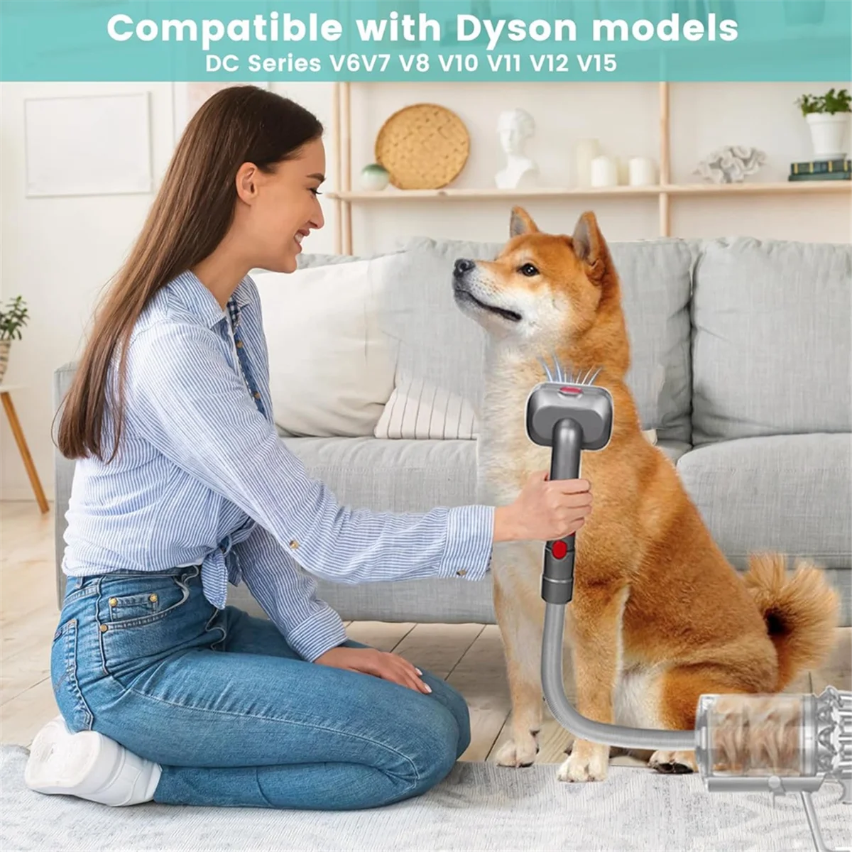 Набор для ухода за собаками пылесоса Dyson V7 V8 V10 V11 V12 V15 насадка щетки инструменты