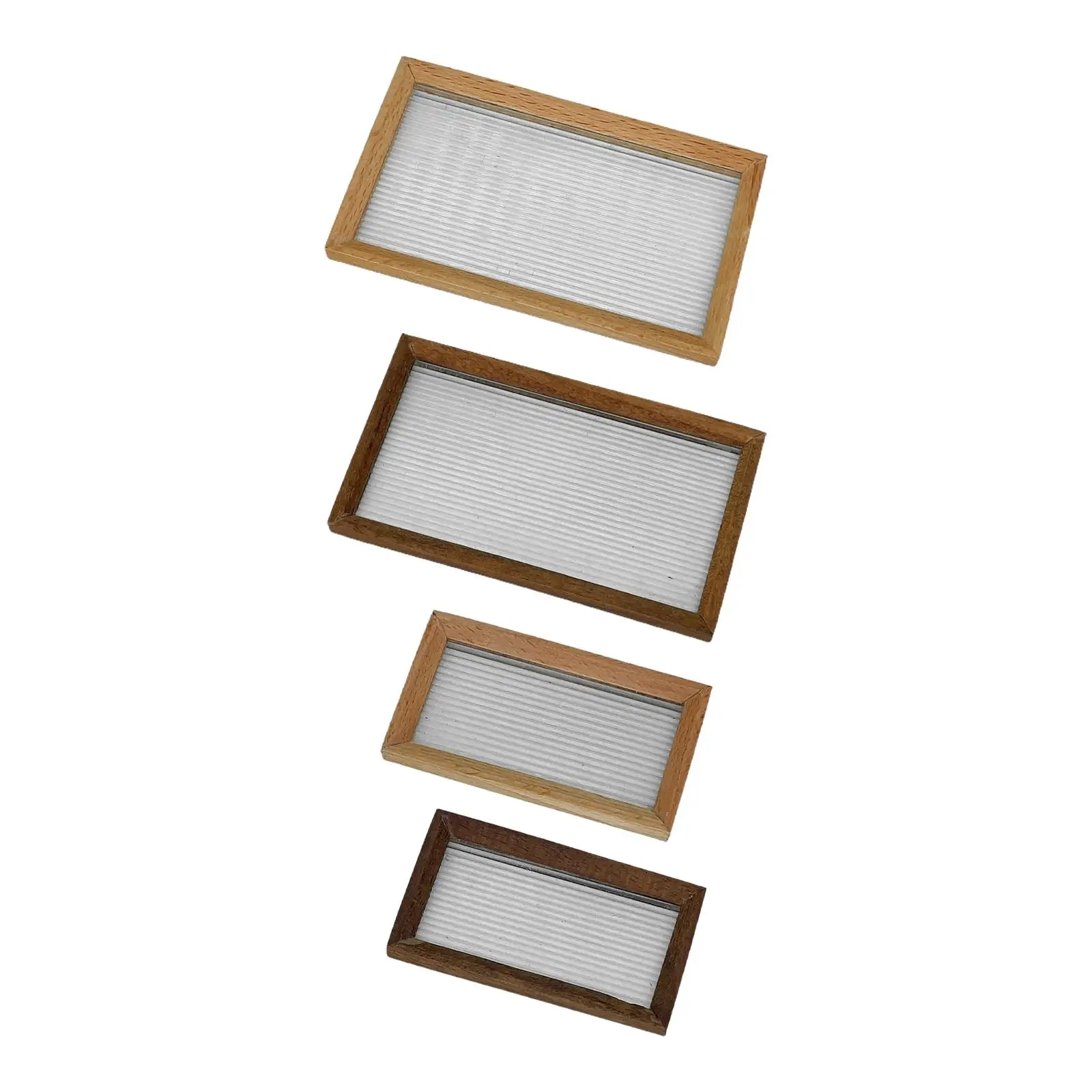 

Миниатюрный акриловый поднос для кукольного домика, модель для кухни, декоративная игрушка для рукоделия