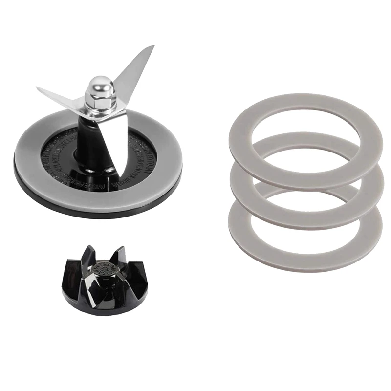 

Hot Replacement Parts Blender Blade Assembly With 3 Pcs Blender Gaskets,Replacement Parts For Cuisinart CBT-500,SB5600,CB600