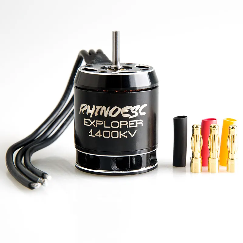 

RhinoESC 540 RC AM32 гусеничная система питания ESC бесщеточный двигатель Combo 80A для радиоуправляемого гусеничного автомобиля Axial SCX10 Traxxas TRX-4 TRX-