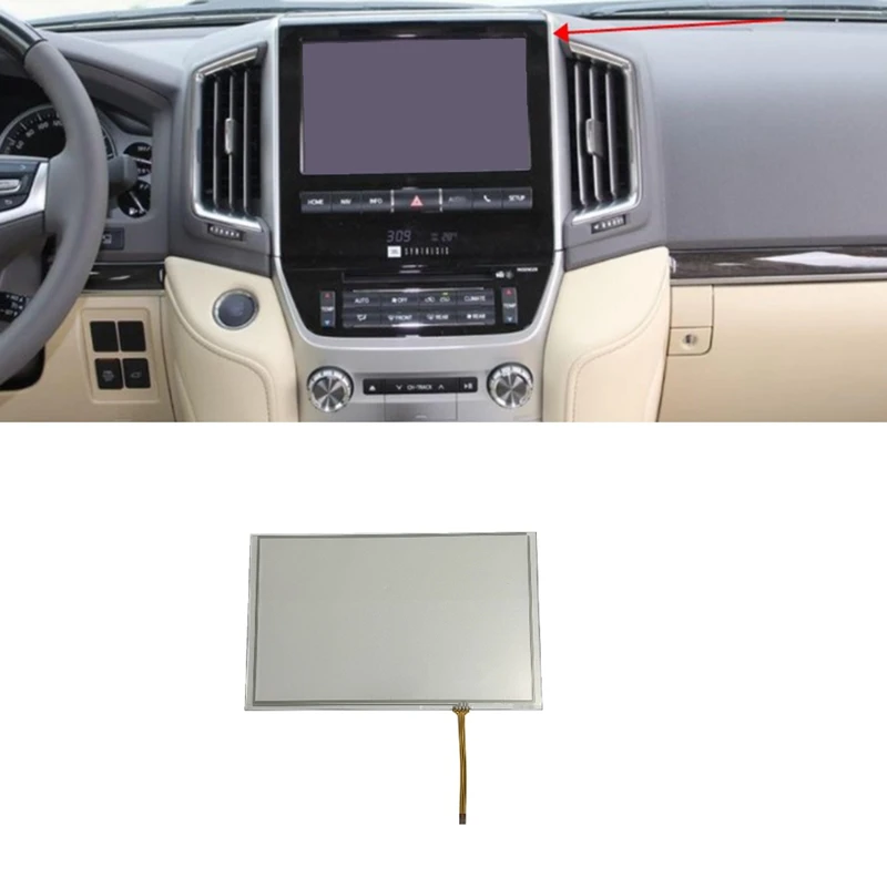 

9-дюймовый сенсорный экран автомобильное стекло дигитайзер навигация аксессуары для Toyota Land Cruiser 2016-2019 LAM090G012 Замена