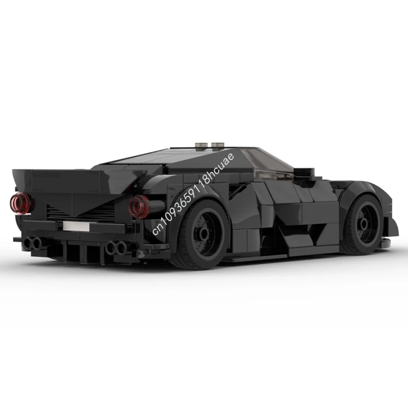 Горячие MOC Speed Champions Alfas Romeos 33 Stradale суперкар строительные блоки техника креативные