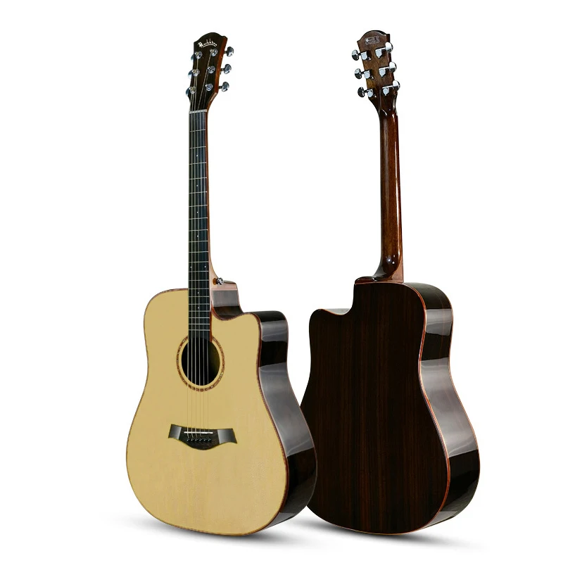 Высококачественная дорожная 6-струнная гитарная нашейная рукоятка крыло полый