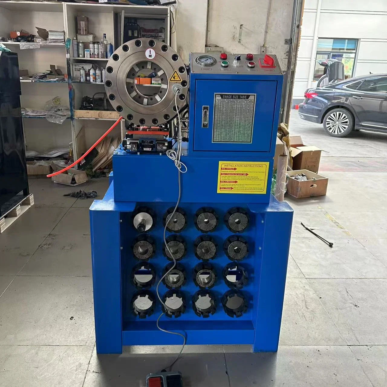 2-дюймовый пресс для фитингов гидравлических шлангов машина прессования труб