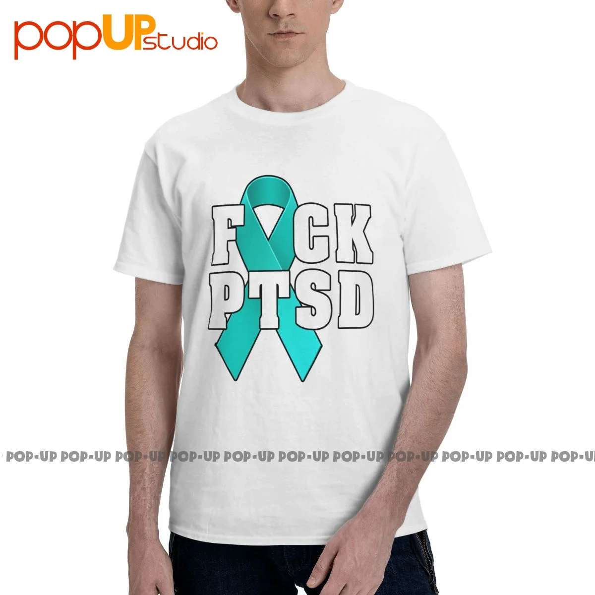 Top Ptsd Fck футболка унисекс комбинированная рубашка высокого качества |