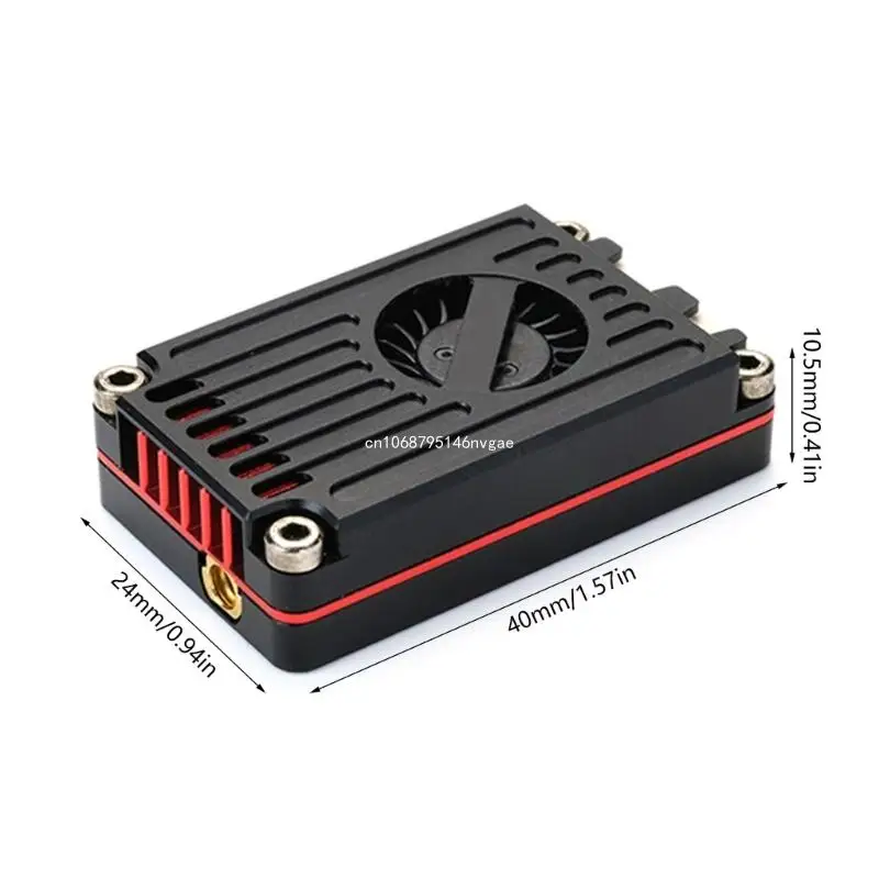 Для 5 8 ГГц 2 Вт 48 каналов видеопередатчик охлаждающий вентилятор корпус для FPV